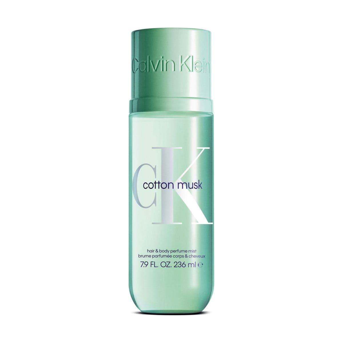 Embalagem de Body Splash Calvin Klein Cotton Musk Body & Hair Mist