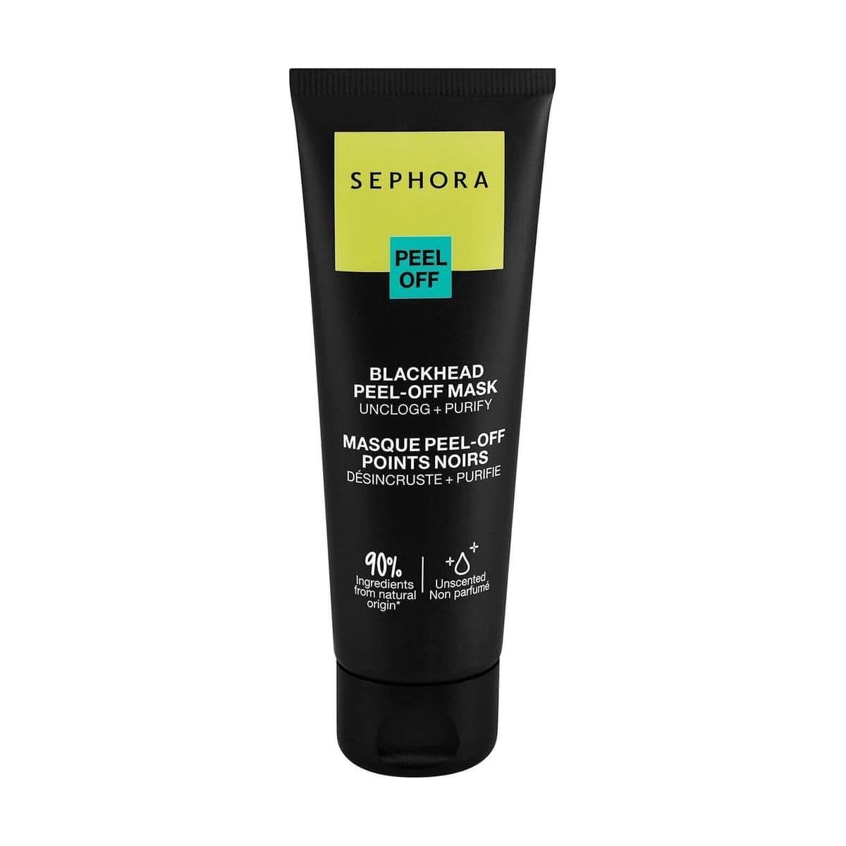 Embalagem de Máscara Facial Sephora Collection Blackhead Peel-Off Mask