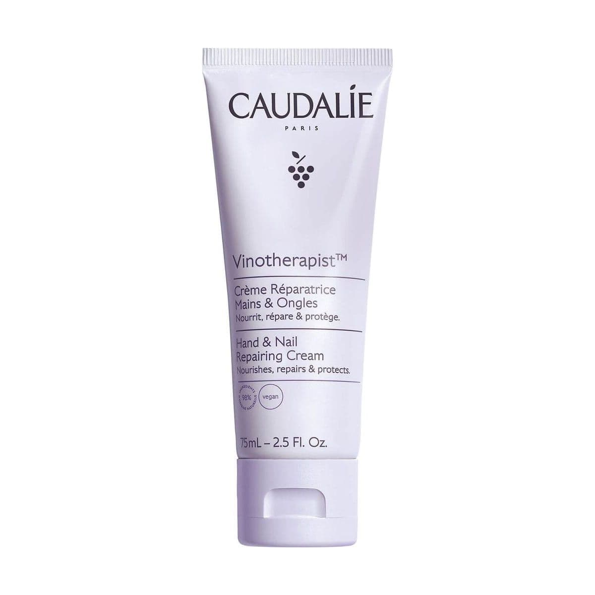 Embalagem de Creme de Mãos e Unhas Caudalie Vinotherapist