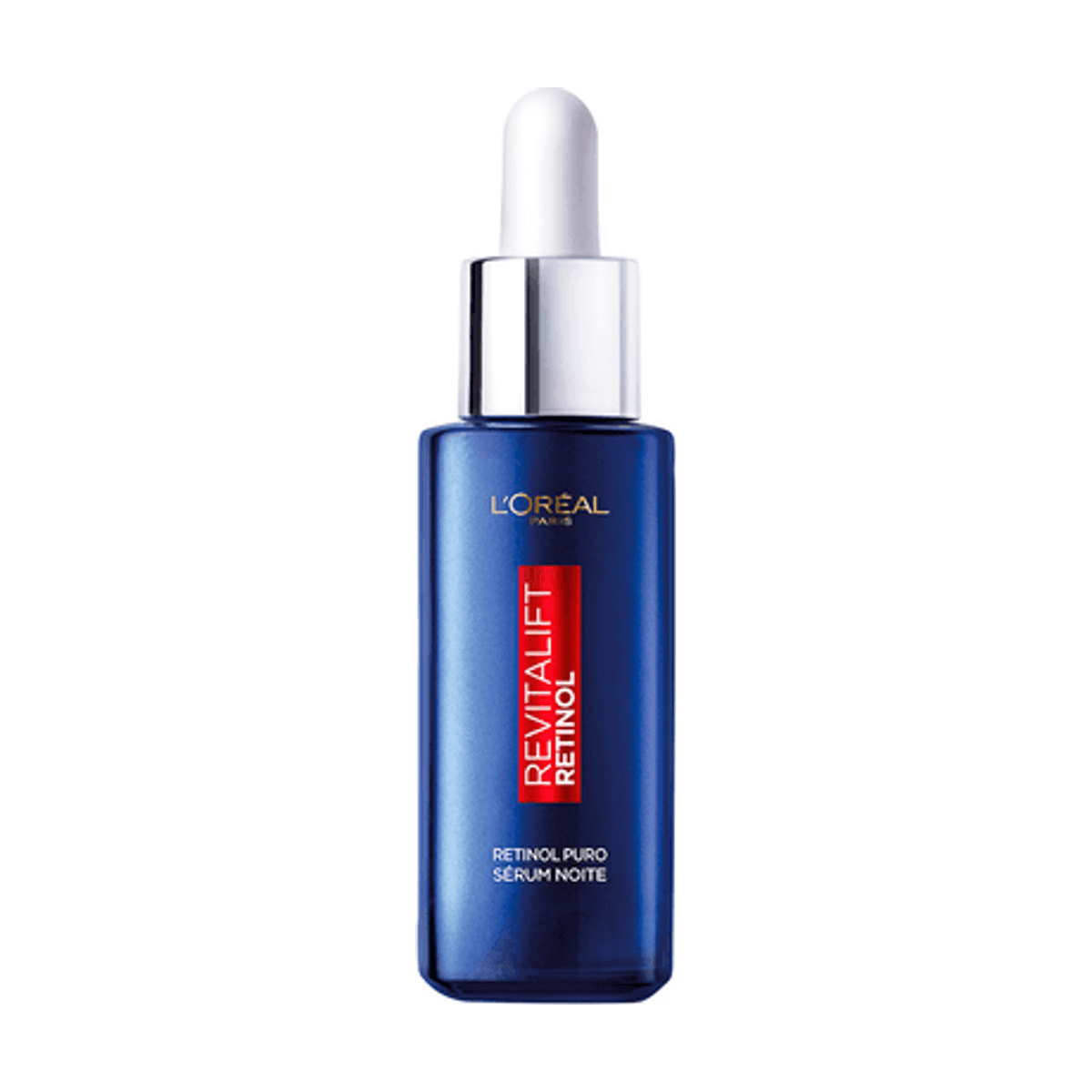 Embalagem de Sérum Antirrugas L'Oréal Paris Revitalift Retinol Noturno