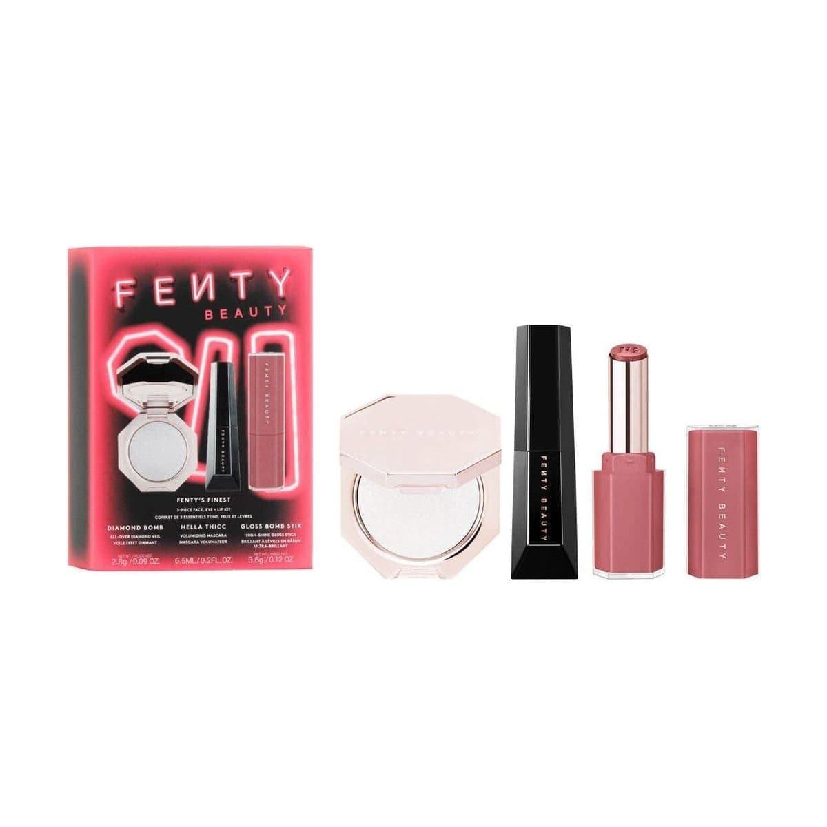 Embalagem de Kit Fenty Beauty Most Want'd Fenty’s Finest